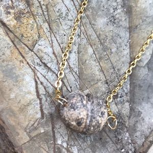 Fossilized Stegodon Bead Wrap